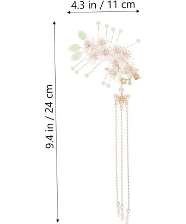 FRCOLOR 3 Pairs antique hairpin headdress flower side hair clip flower hair clip hair pin hair charms tassel hair barrettes sailor moon accessories wedding hair bride alloy Hanfu - Buy Online on GoSupps.com