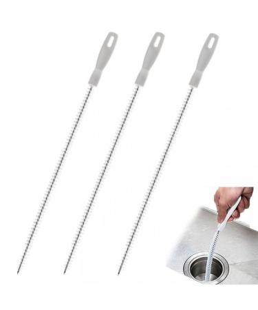 Pipe Dredging Brush Bathroom Hair Sewer Sink Cleaning Brush Drain Cleaner Clog Plug Hole Remover Tool