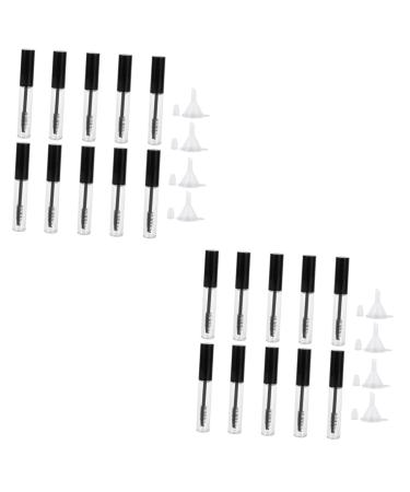 Didiseaon 20 Pcs Refillable Bottles Empty Mascara Tube Eyelash Mascara DIY Mascara Tube Storage Bottle Filling