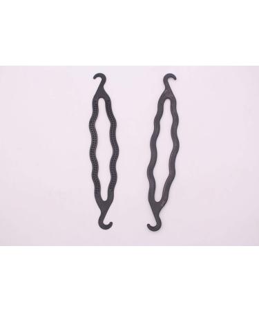 6Pcs Plastic Bun Maker Curler Twist Holder Clip - Hair Braid Tool - Buy Online on GoSupps.com