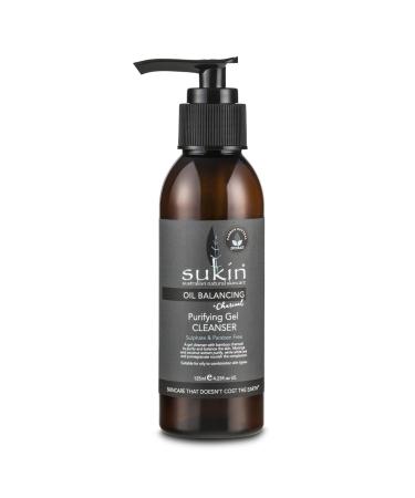 SUKIN Oil Balancing Charcoal Gel Cleanser 125 ML
