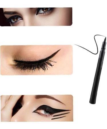 Eyeliner Quick Dry Long Lasting Eyeliner Pen Liquid Eyeliner Felt-Tip Pen Smudge Proof Liquid Eyeliner Pen BlackFashion Design - Buy Online on GoSupps.com