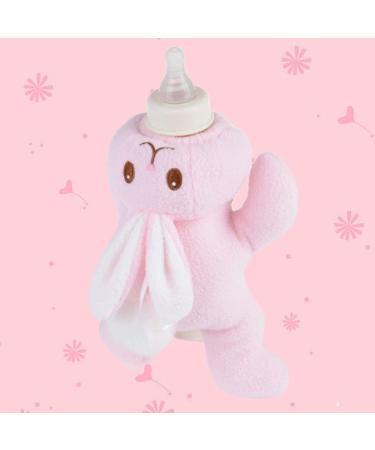 Exceart Bunny Shaped Baby Bottle Holder - Portable Self Feeding Milk Bottle Support Cushion - Buy Online on GoSupps.com