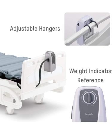 Apex Medical Domus 2s 5 Alternating Pressure Mattress with Electric Pump - Hospital Bed Overlay for Pressure Ulcer Prevention & Treatment - Buy Online on GoSupps.com