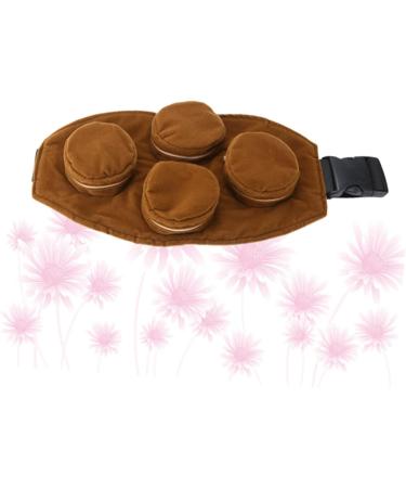 Partykindom MOXA Cover Sandals for Reflex Zone Massage - Hot Healthcare Moxibustion Dishwasher Safe Brown Size 3 - Buy Online on GoSupps.com