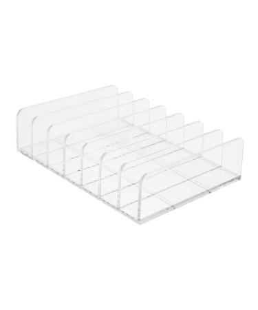 Ipetboom Cosmetic Storage Box Plastic Drawers Clear Cosmetic Case Countertop Organizer Makeup Stand Liquid 17x12.5cm Transparent