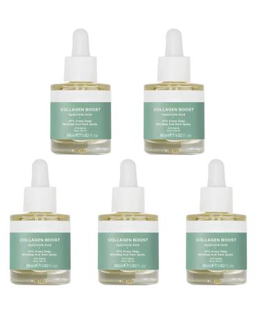 BeautyLady Advanced Collagen Lifting Body Oil,1.05 oz BeautyLady Advanced Collagen Lifting Body Oil,Advanced Deep Anti-wrinkle Serum (5pcs)