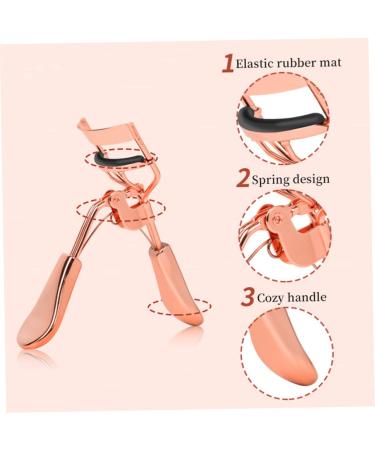 Precision Eyelash Curler with Comb & 2 Refill Pads - Best Eye Makeup Tool for Women & Girls - Buy Online on GoSupps.com