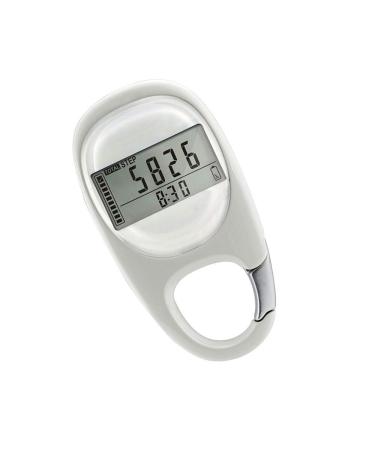 3D Pedometer Clip Simple Pedometer Tracking Steps and Miles for Men Women Kids
