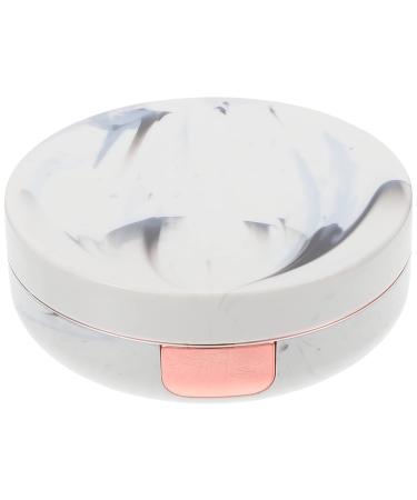 Heallily 1 Set-Box Contact lens container travel case for contact lenses container for eye contact container for contact lenses travel-eye care set white storage box plastic travelable travel