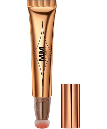 WOBBLO Highlighter Wand Contour with Applicator Cushion | Waterproof Body Facial Makeup Product for Women and Girls 02 Peach Pink - Buy Online on GoSupps.com