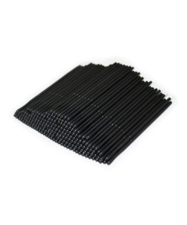 Mipcase 100pcs Gel Liner Eyeliner Disposable Eye Makeup Tool Eyeliner Liquid Eyeliner Soft Head Set 10*0.5cm As Shown