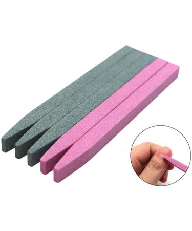rongweiwang 10piece Safe And Hygienic Durable Nail File Cuticle For Precise Clipping Stone Quartz Scrub Nail Scrub Nail File - Buy Online on GoSupps.com