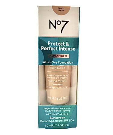 No7 Protect & Perfect Advanced All in One Foundation - Warm Beige 1.01 Fl Oz - Buy Online on GoSupps.com