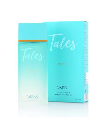 Sk'innByTitan Tales Rio Aquatic Eau De Parfum For Men Premium Luxury Perfume Luxury Perfume For Men 100 Ml (3.38 Fl Oz)