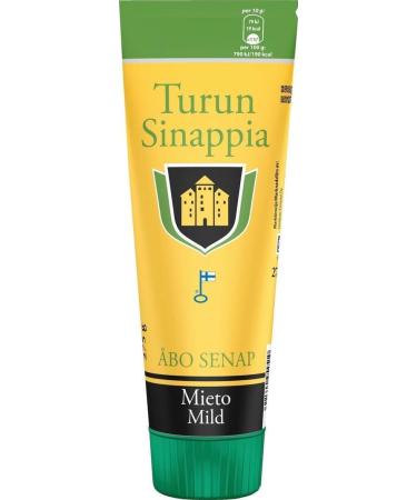Turun & Auran Mustard 275g (Pack of 6) - Pick Any 6 Tubes from Many Flavors Finnish Mustard Mix Set in a S p s p Box SOPOSOPO - Buy Online on GoSupps.com
