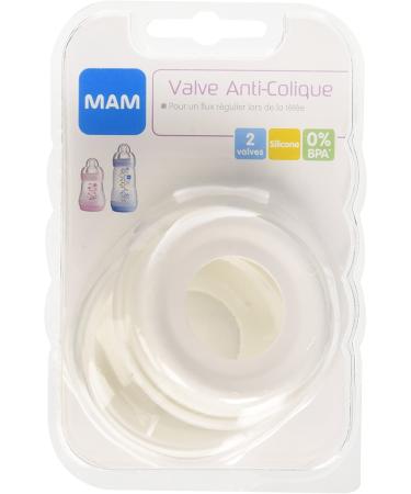 MAM 2 Anti-Colic Valves | Reduce Colic & Enhance Baby Comfort | International Shipping Available - Buy Online on GoSupps.com
