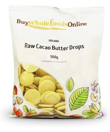 Organic Raw Cacao Butter Drops 500g (BWFO) - Buy Online on GoSupps.com