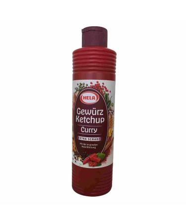 Hela Curry Spice Ketchup Extra Hot 3-Pack (3x800ml) - International Shipping Available! - Buy Online on GoSupps.com