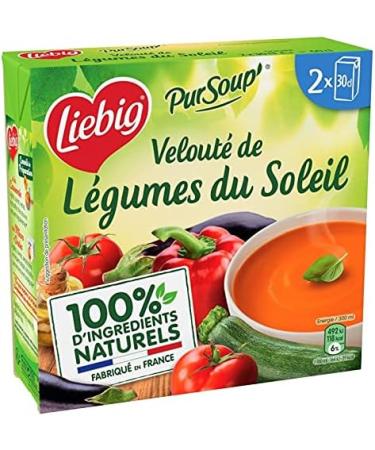 LIEBIG - Pursoup Velout De L gumes Du Soleil Bricks 600Ml - Pack of 4  - Buy Online on GoSupps.com