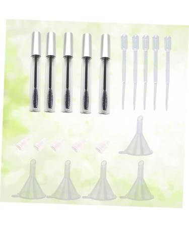 OHPHCALL 15 Pcs Eyelash Tube Clear Mascara Tube Lip Gloss Tubes with Wand Tube with Eyelash Brush 1 g (Pack of 1) As Shownx3pcs - Buy Online on GoSupps.com