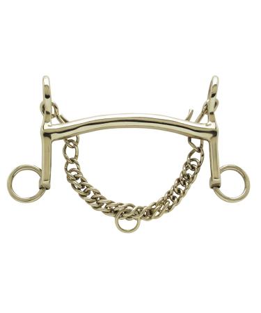 Baby curb bit Argentan 13.5cm 13.5 cm silver