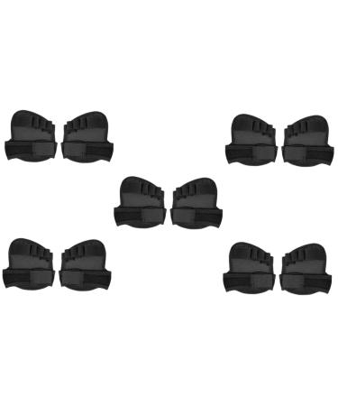 Gatuida 5 Pairs Forefoot Pad Front Foot Pads Ball of Foot Insole Support Supple Front Palm Pads Forefoot Support Pads Shoe Inserts Insoles Forefoot Cushion Inserts Yoga Socks Soft