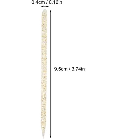 Nail Care Sticks Double Sided Dead Skin Removal Disposable Nail Cuticle Pusher Nail Cleaning Practical Durable for Home Use for Nail Techniques for Nail Salon(yellow) - Buy Online on GoSupps.com