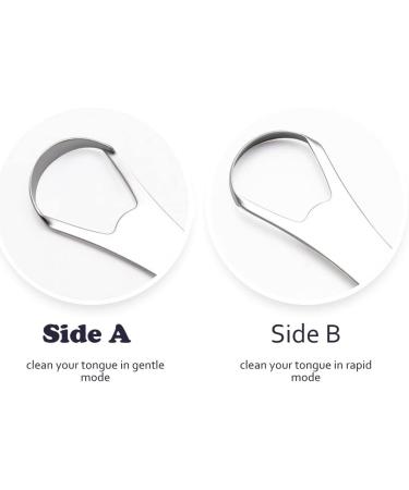 Premium 4-Pack Stainless Steel Tongue Scraper Set | Non-Slip Handle for Adults & Kids | Travel Case Included - International Shipping Available - Buy Online on GoSupps.com