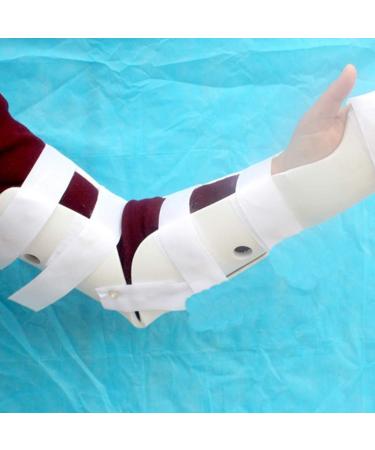 Elbow Brace White Elbow Stabilizer Splint Arm Sling Shoulder Immobilizer Breathable Medical Shoulder Support for Injured Arms for Arthritis Fracture Left/right - Buy Online on GoSupps.com