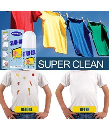 JIAWEIIY Stain Remover-Rolling Bead Portable Emergency Stain No-Wash Magic Stain Remover Rolling Bead Stain Remover Roller-Ball Cleaner (1) - Buy Online on GoSupps.com