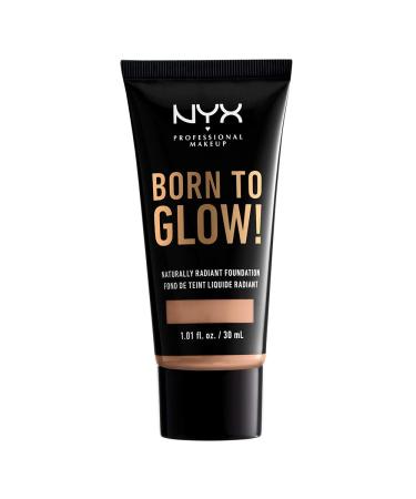 NYX PROFESSIONAL MAKEUP Born To Glow Naturally Radiant Foundation Medium Coverage - Soft Beige Beige 30 g (Pack of 1) - Buy Online on GoSupps.com