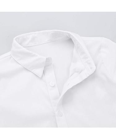 Yihuimin Kids Long Sleeve Latin Dance Shirts - White, Size 10 Years - Buy Online on GoSupps.com
