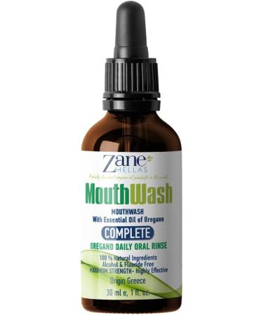 Zane Hellas MouthWash. Oral rinse with oil of oregano. Great for gingivitis plaque dry mouth & bad breath. Alcohol & fluoride free. Buy 3 get 1 free - Buy Online on GoSupps.com