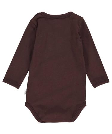 M sli by Green Cotton Baby Boys Dachshund Print Body and Toddler Sleepers 92 Coffee