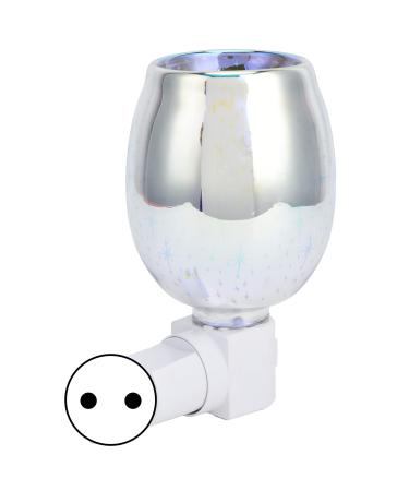 Electric wax warmer electrical 3D wax warmer fragrance smoke-free wax melting wax warmer smokeless wax melting lamp lamp fragrance candlestick for home office hotel EU-plug 220 V fragrance