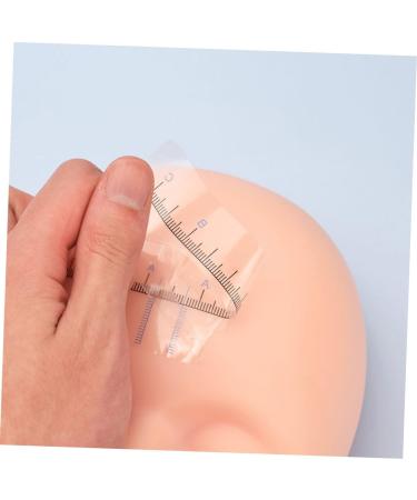 DOITOOL 50pcs Eyebrow Positioning Ruler Stickers Eyebrow Shaper Kit Eyebrow Ruler Disposable Set - Buy Online on GoSupps.com