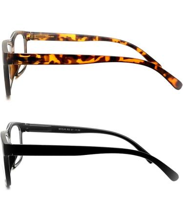 Buy 2 Pair Bifocal Reading Glasses for Men & Women - Spring Hinges Clear Lenses All Strengths Available - Shop Internationally - Buy Online on GoSupps.com