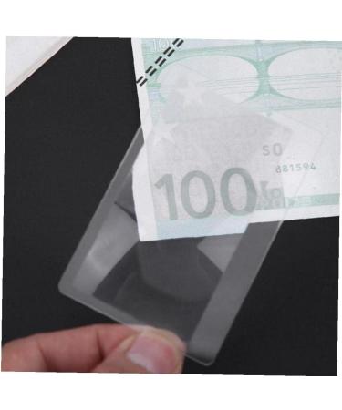 3X Pocket Magnifier 5Pcs Portable Fresnel Lens Credit Card Size Magnifying Glass Wallet Magnifying Lenses Jewelry Loupe Reading Aid Helper Nice - Buy Online on GoSupps.com
