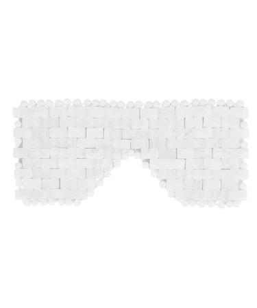 Jade Eye Mask Jade Stones Eyes Mask White Reduce Puffiness Anti Wrinkle Quartz Sleeping Mask Eye Care Tool