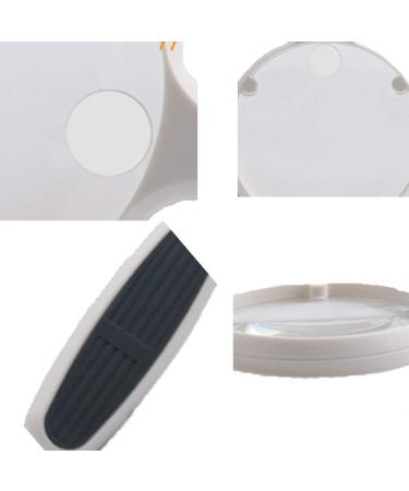 Magnifiers Handheld Portable 20 Times High-Definition Magnifying Glass Portable with LED Light Children's Magnifying Glass 18.3cmX8.8cm Reading Aids - Buy Online on GoSupps.com