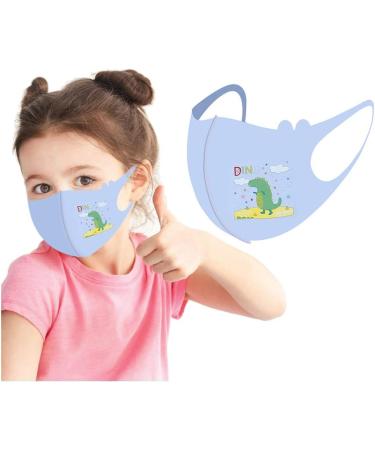 DEHOLIFER KAFTER MUSSISCHAST Blue Washable Christmas Fabric Mask | Adjustable Cotton Mouth & Nose Protection | Half Face Neckerchief Cover - International Shipping Available - Buy Online on GoSupps.com