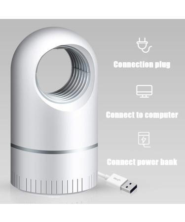 Electric Indoor Mosquito Trap Electric Mosquito Killer with Trap Lamp UV LED Light Indoor Insect Trap Bug Fruit Fly Gnat Mosquito Killer with Suction Fan USB Powered No Noise - Buy Online on GoSupps.com
