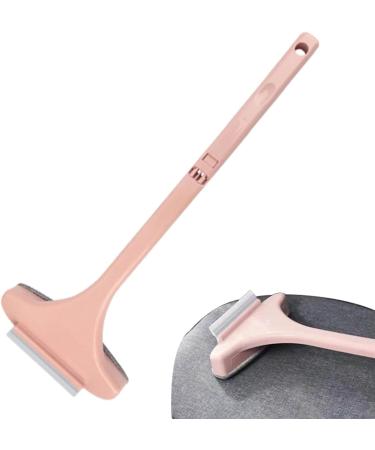 Moreeulsi Glass Screen Scraper - Window Glass Cleaning Brush Reusable Window Cleaner Tool Wet And Dry Dual-Use Washing Equipment For Countertops Wall Wardrobes Sofa Pink - Buy Online on GoSupps.com