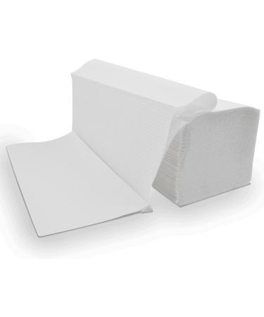 Defacto Extra Soft Paper Towels - 3200 Zigzag Folding 2-Layer Towels - Ideal for Donors - 25x23 cm - White - Buy Online on GoSupps.com