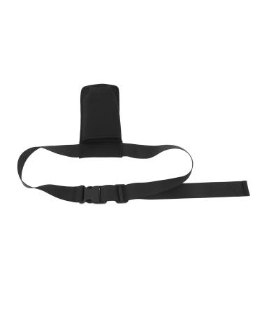 Massage Oil Waist Bag Massage Lotion Waist Bag Fabric Portable Black Waterproof Lightweight for Spa