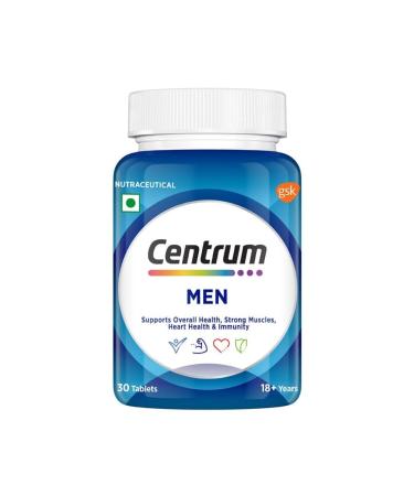 Tablet Multivitamin with Grape seed extract Vitamin C & 21 other for Overall Health Strong Muscles & Immunity (Veg) 30s