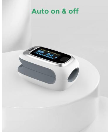 ViaToma Portable Pulse Oximeter - Accurate O2 Oxygen Saturation Measurement with Offline Memory | PO6C - Buy Online on GoSupps.com