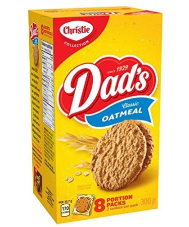 Christie Dad's Classic Oatmeal Cookies 300g (10.58oz) Imported from Canada