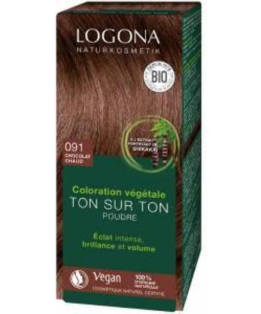 Logona Herbal Hair Color Powder 060 Nut Brown 33312 - Buy Online on GoSupps.com